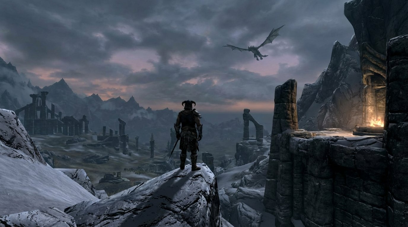 The Elder Scrolls V: Skyrim game screenshot