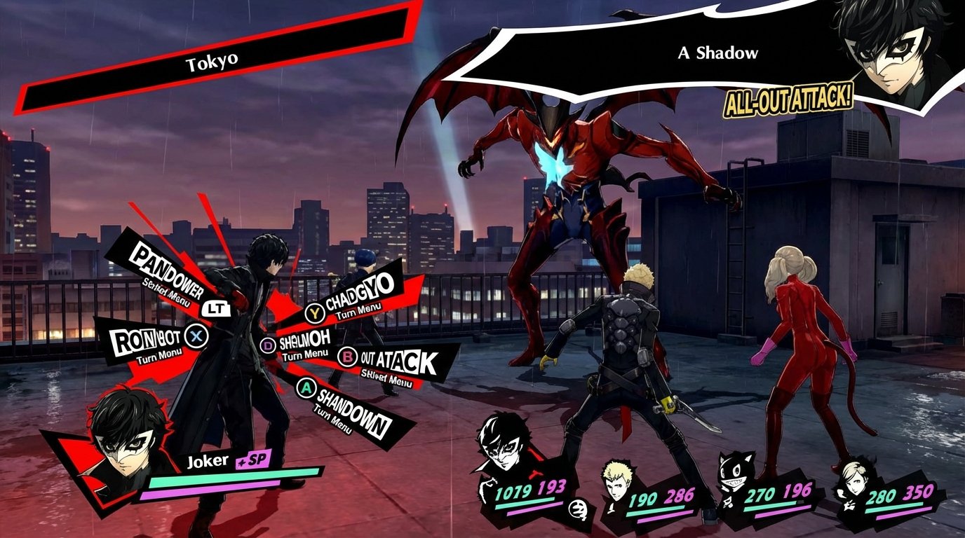 Persona 5 game screenshot