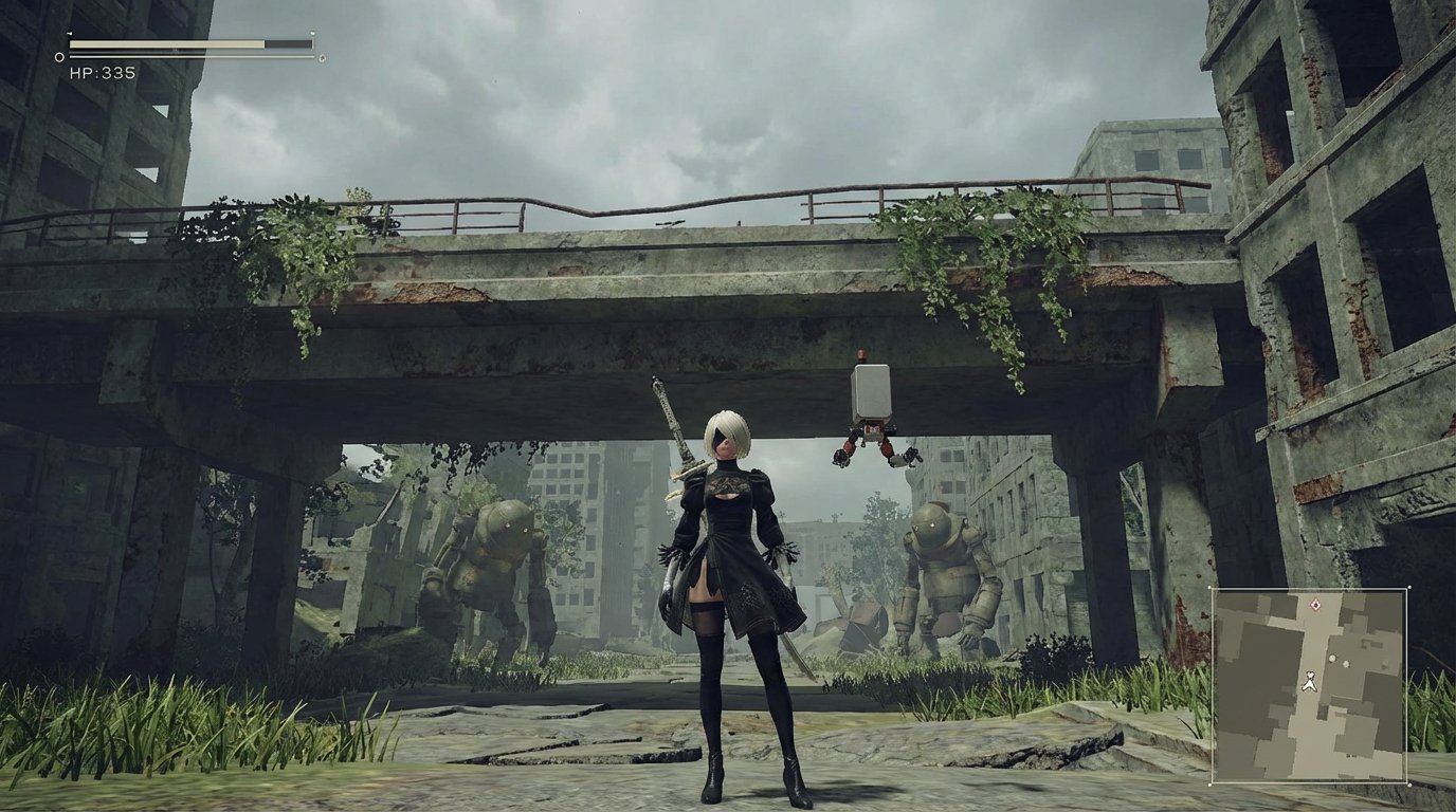 NieR: Automata game screenshot