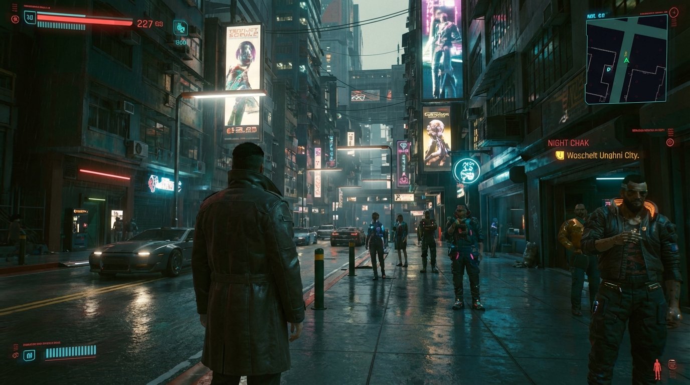 Cyberpunk 2077 game screenshot