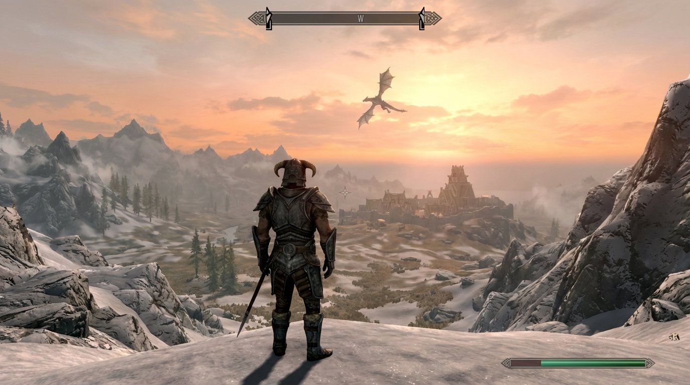 The Elder Scrolls V: Skyrim game screenshot