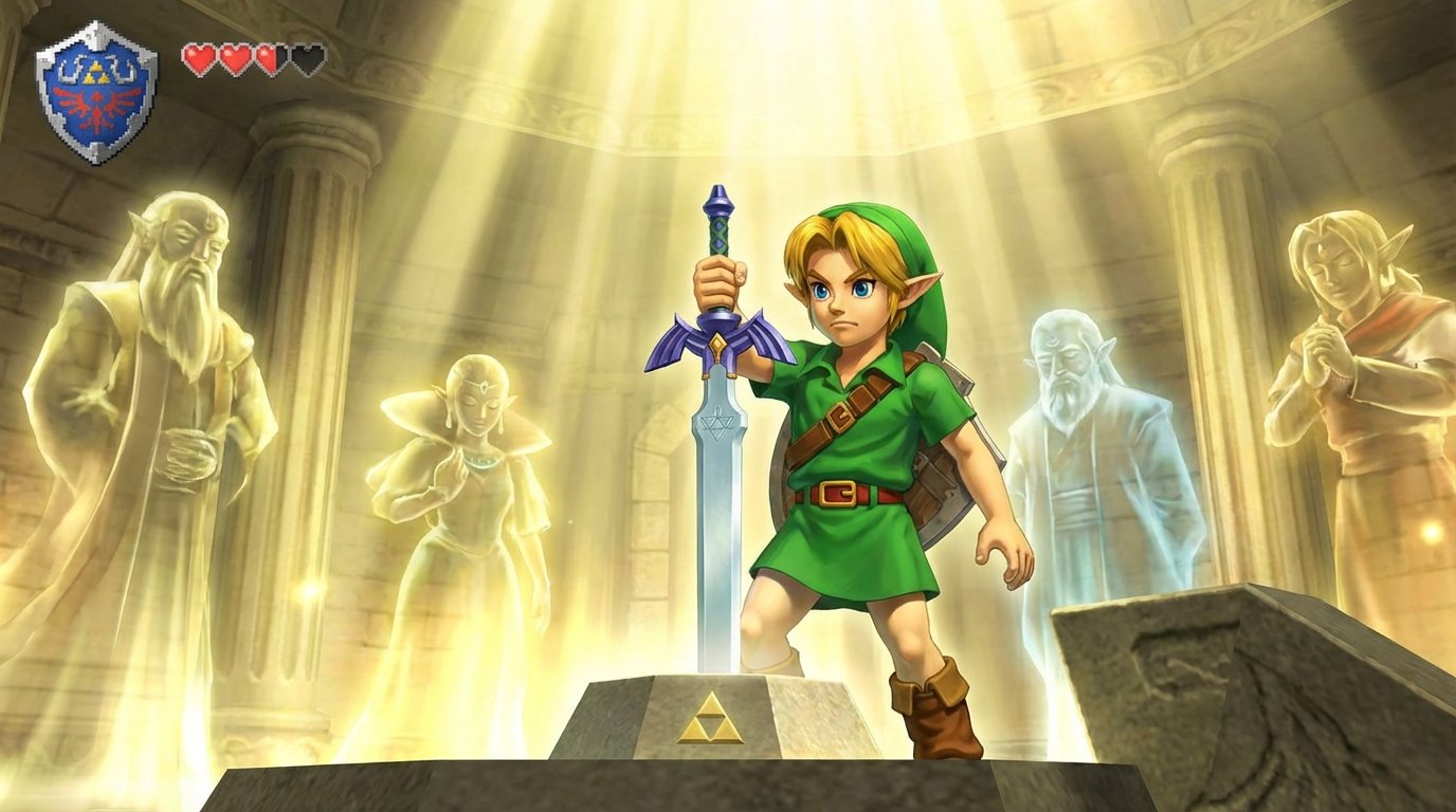 The Legend of Zelda: Ocarina of Time game screenshot
