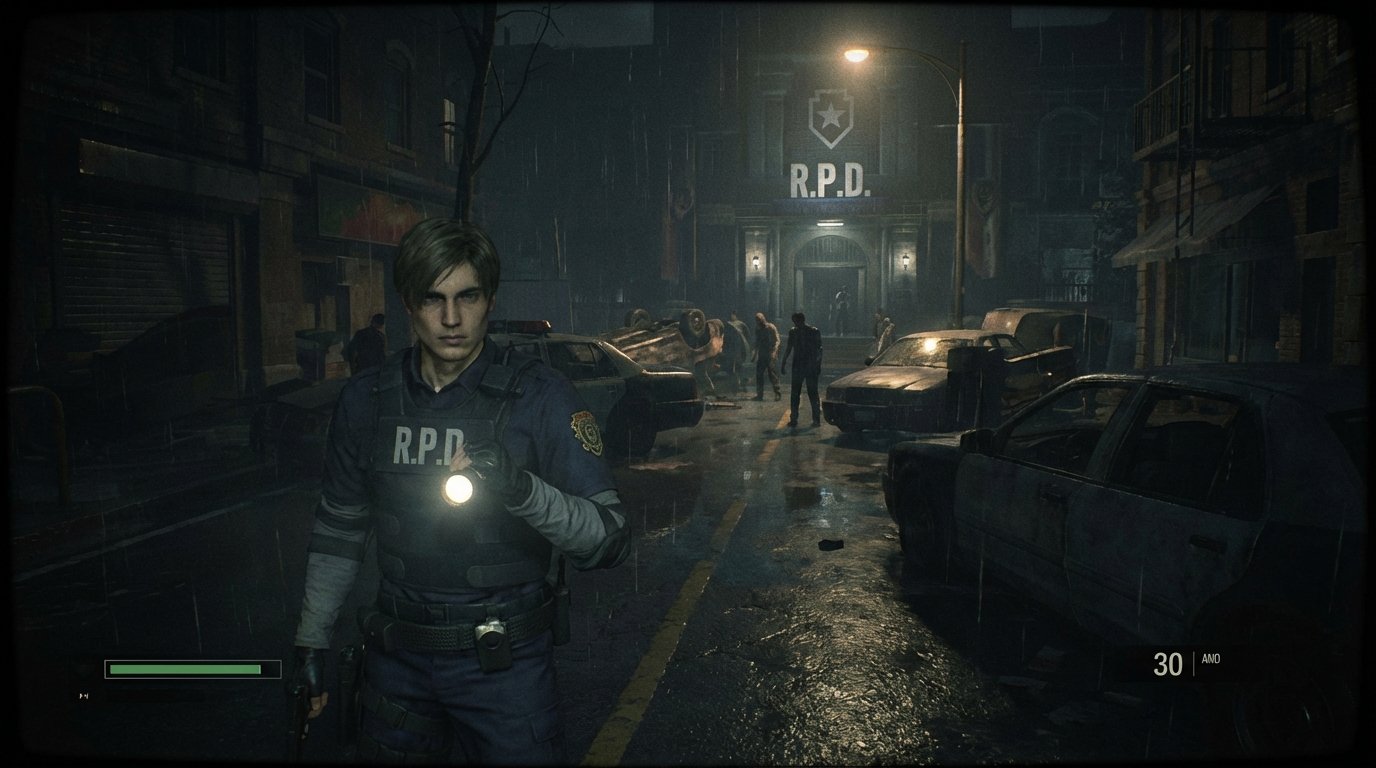 Resident Evil 2 game screenshot