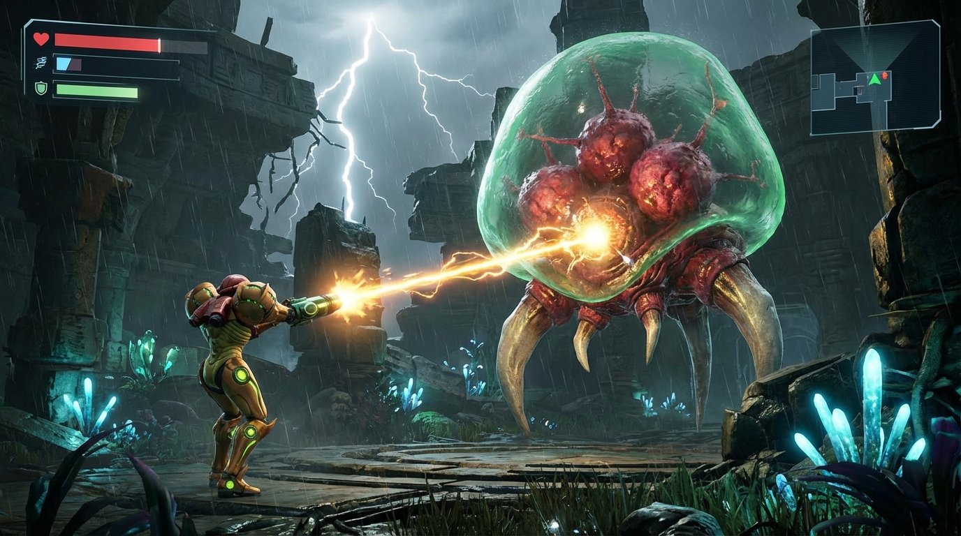 Metroid game screenshot