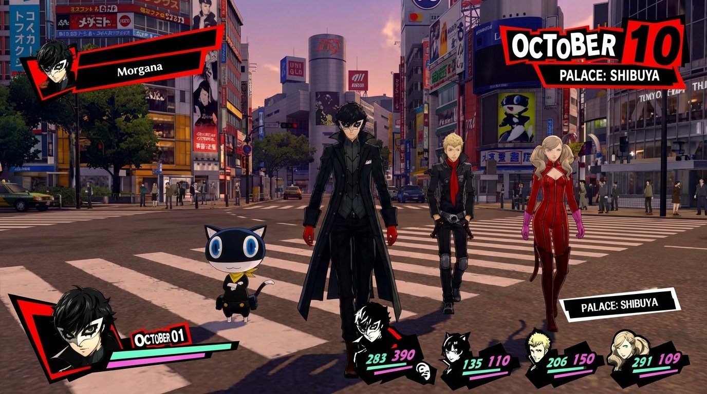 Persona 5 game screenshot
