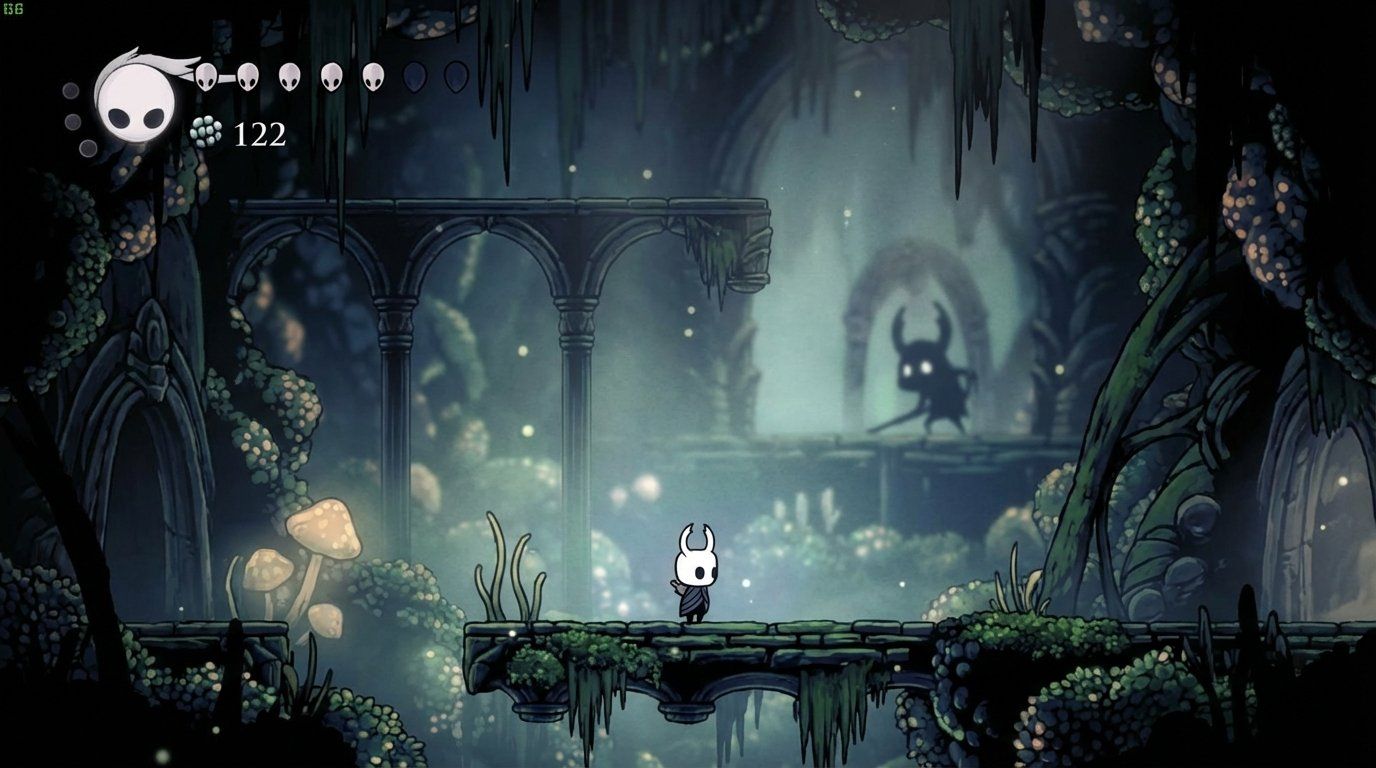 Hollow Knight game screenshot