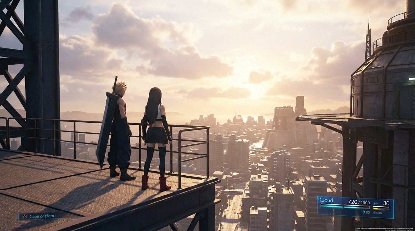 Final Fantasy VII game screenshot