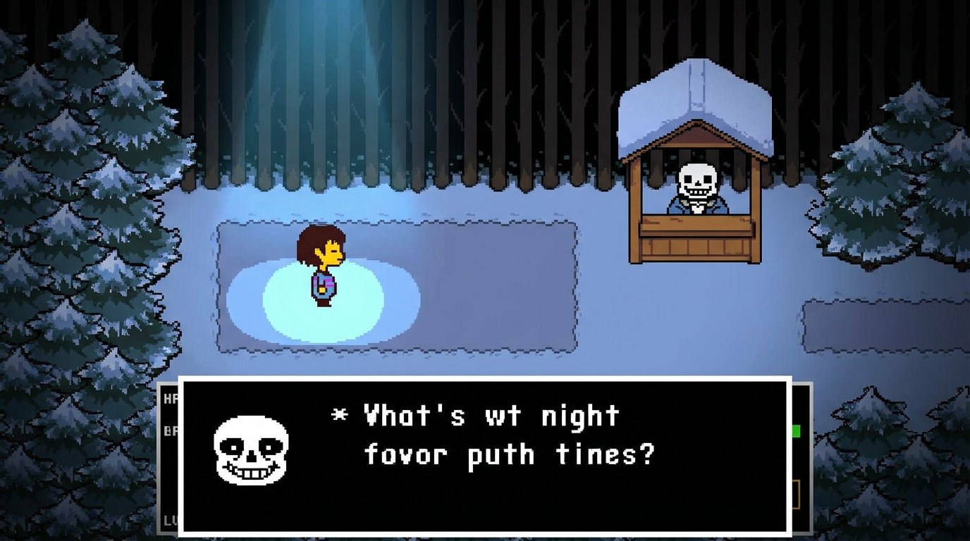 Undertale game screenshot