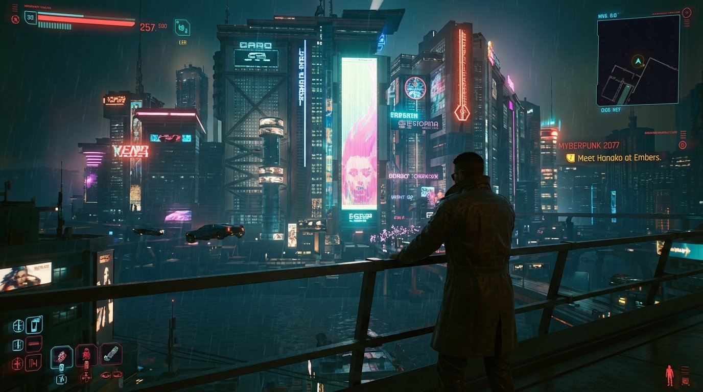 Cyberpunk 2077 game screenshot