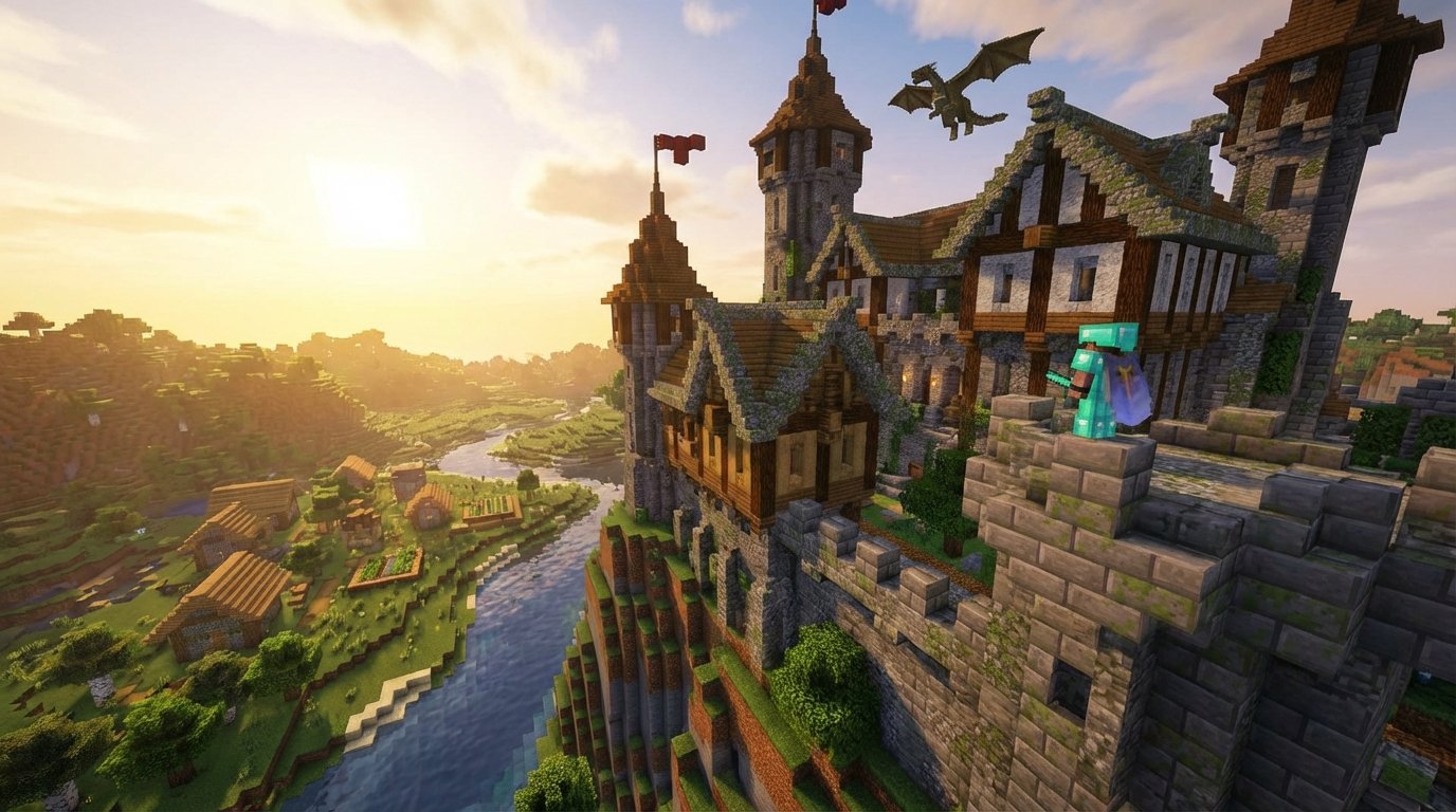 Minecraft game screenshot