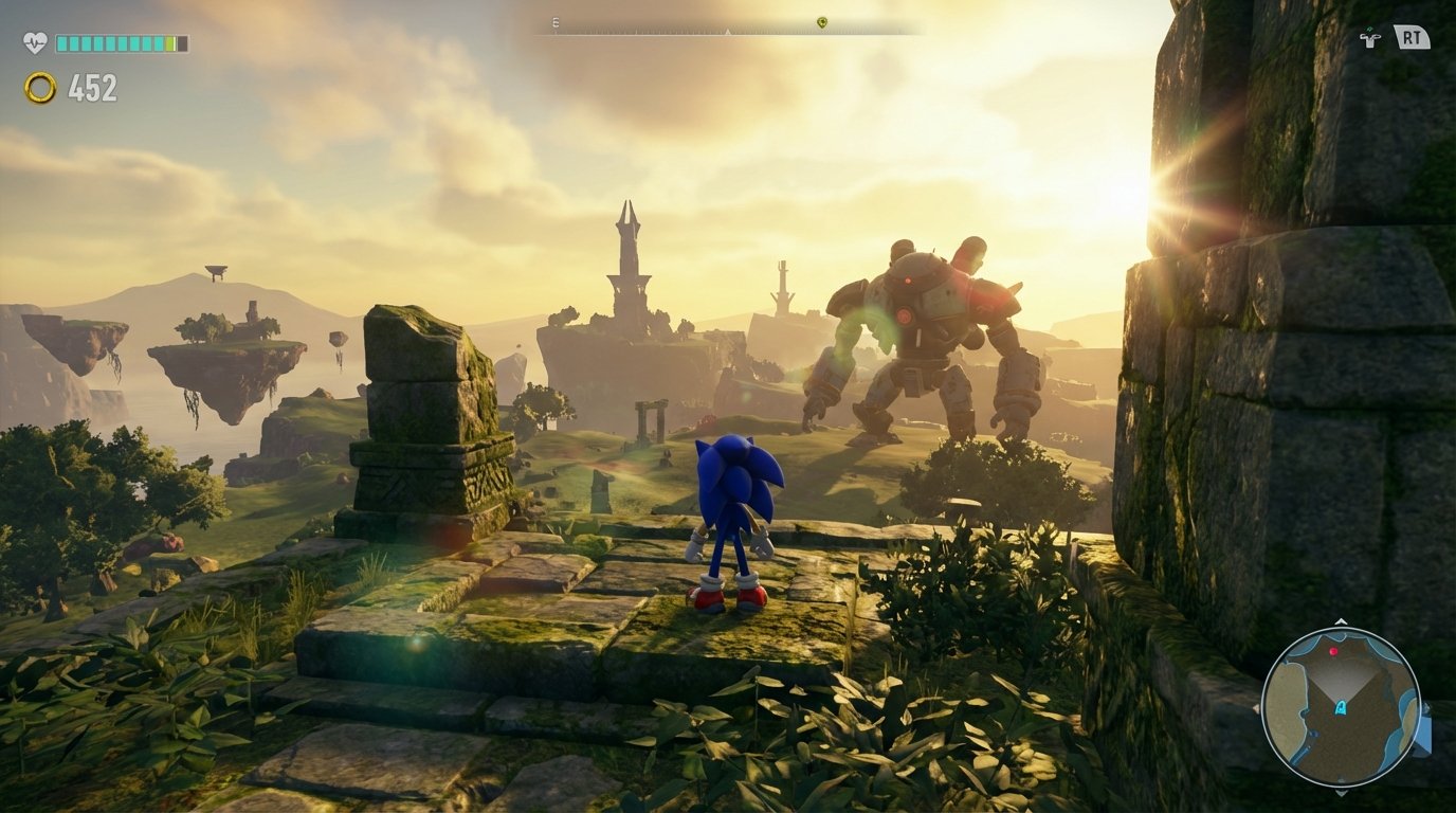 Sonic Frontiers game screenshot
