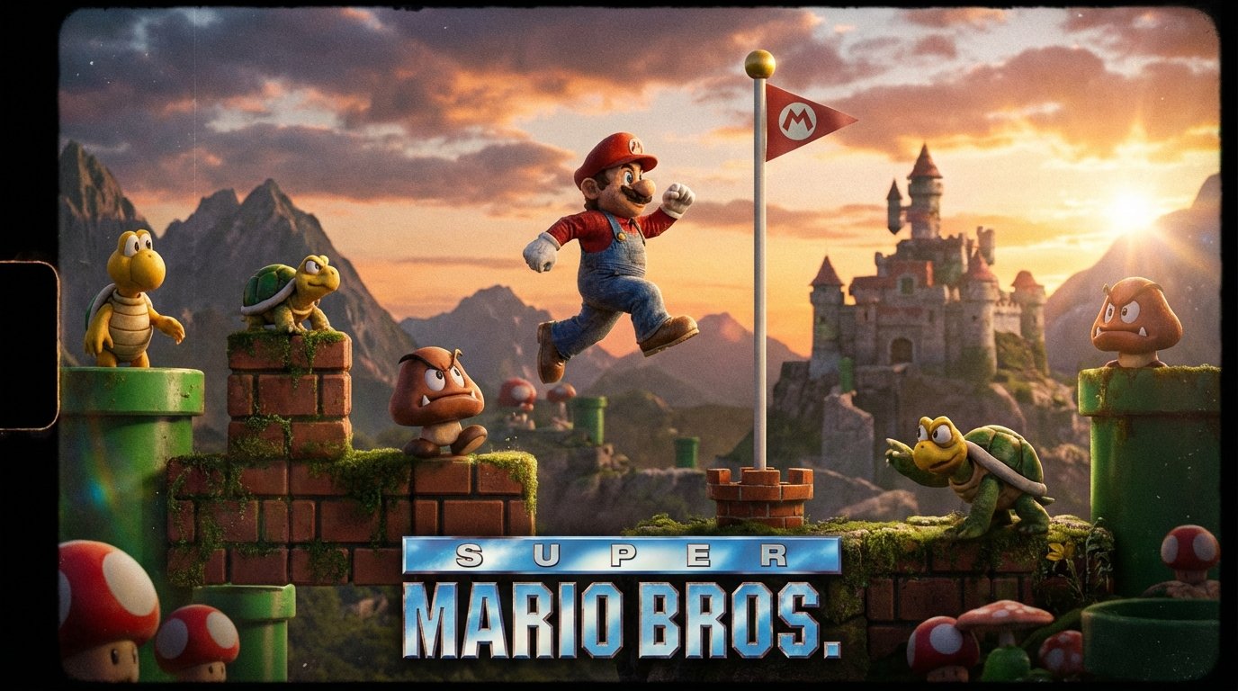 Super Mario Bros. game screenshot
