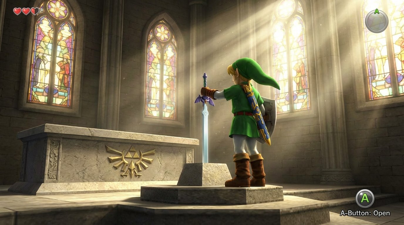 The Legend of Zelda: Ocarina of Time game screenshot