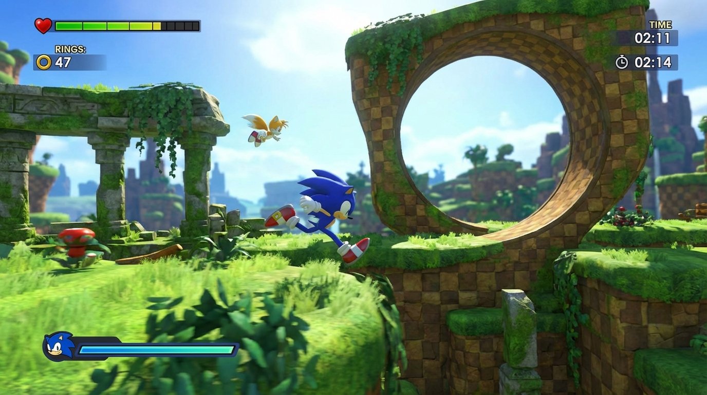Sonic the Hedgehog game screenshot