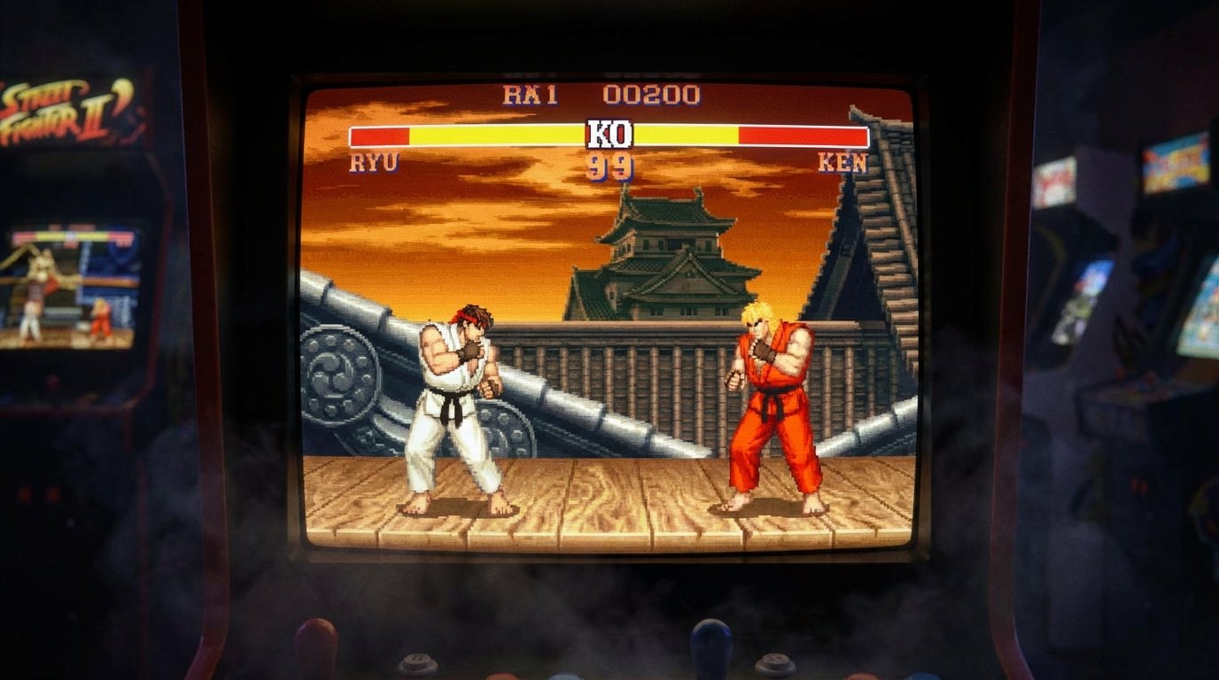 Street Fighter II game screenshot