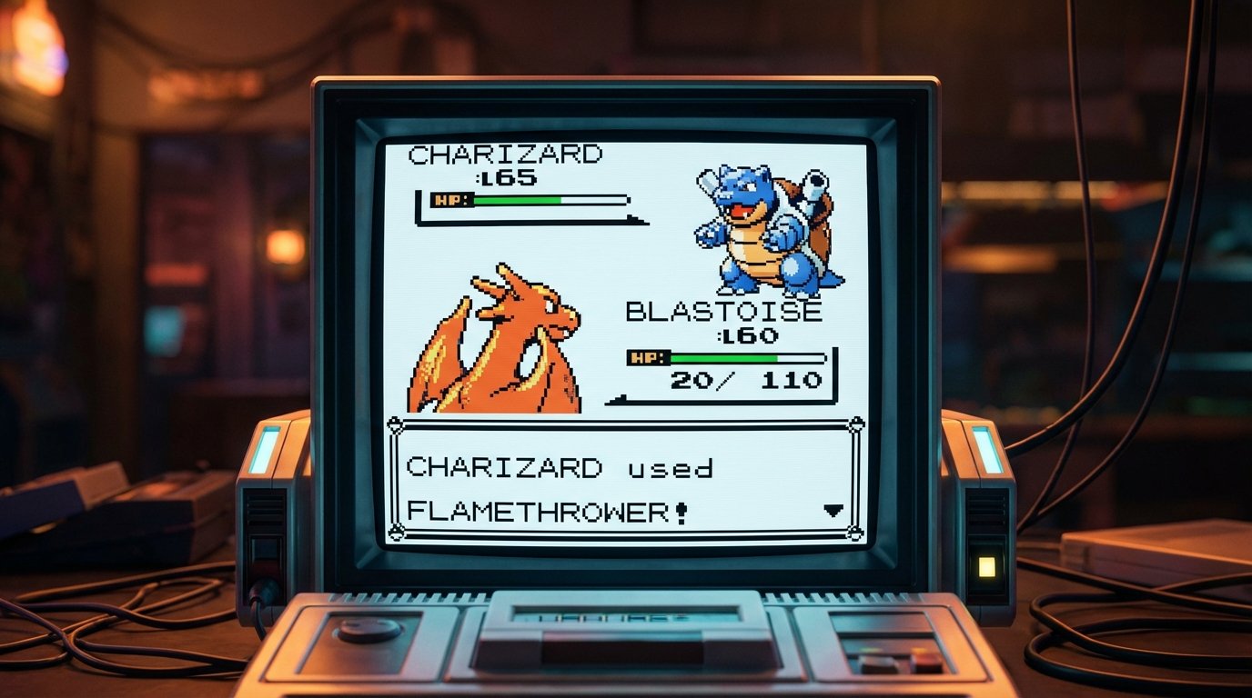 Pokémon Red and Blue game screenshot