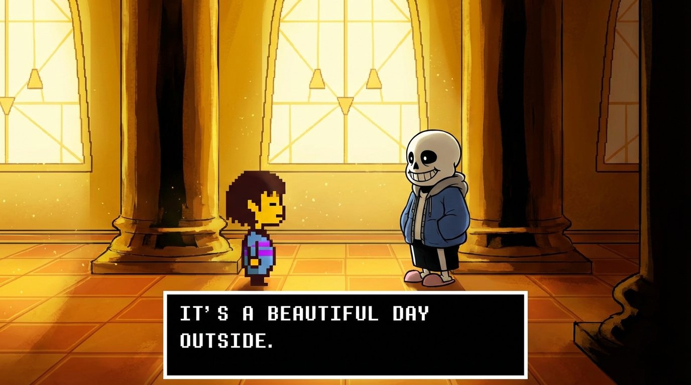 Undertale game screenshot
