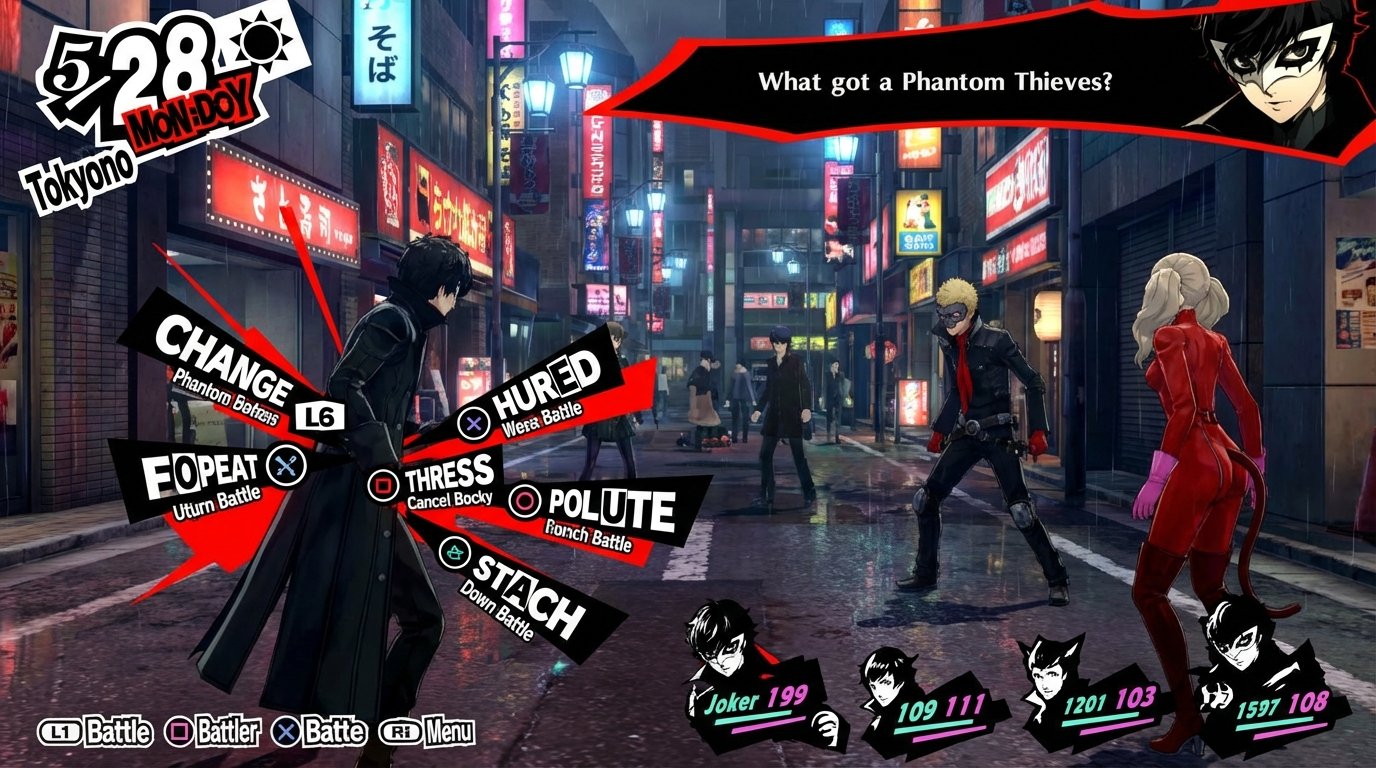 Persona 5 game screenshot