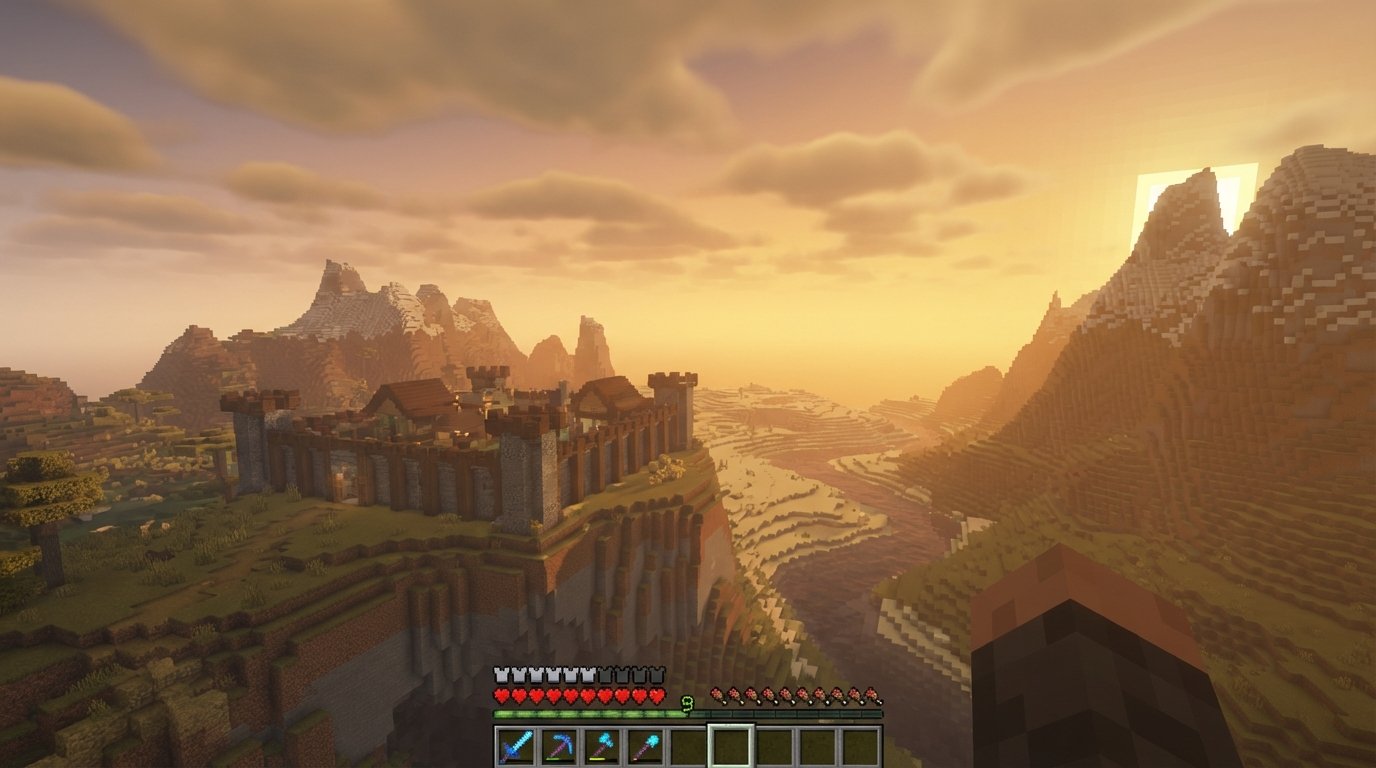 Minecraft game screenshot