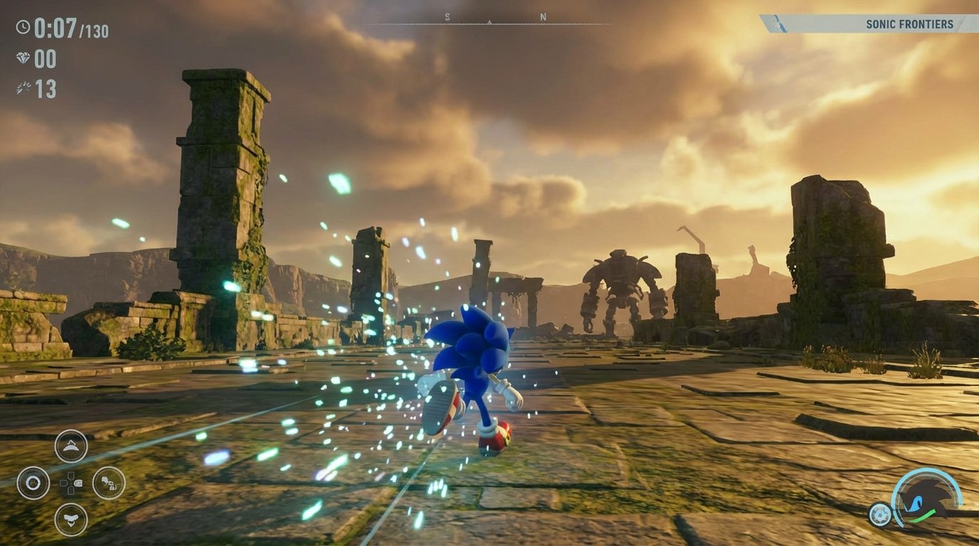 Sonic Frontiers game screenshot