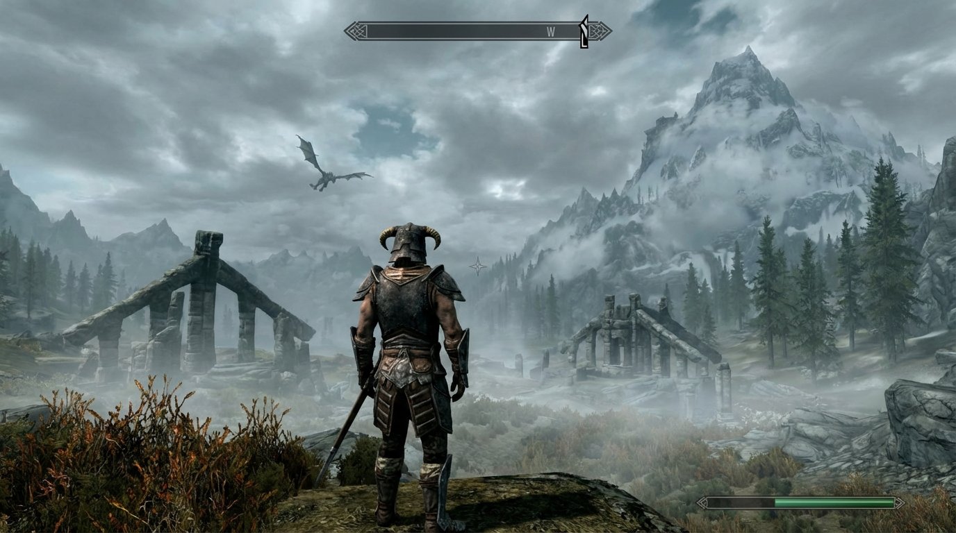 The Elder Scrolls V: Skyrim game screenshot