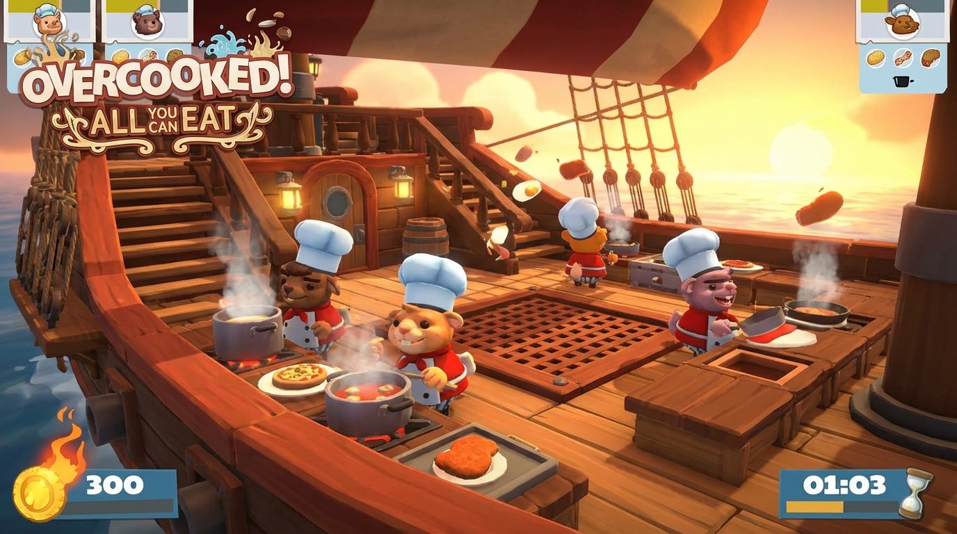 Overcooked! All You Can Eat game screenshot