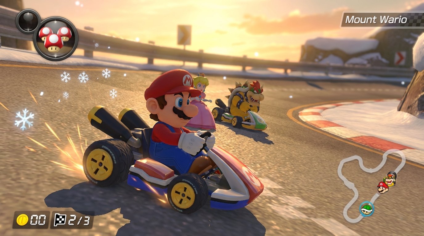 Mario Kart 8 Deluxe game screenshot