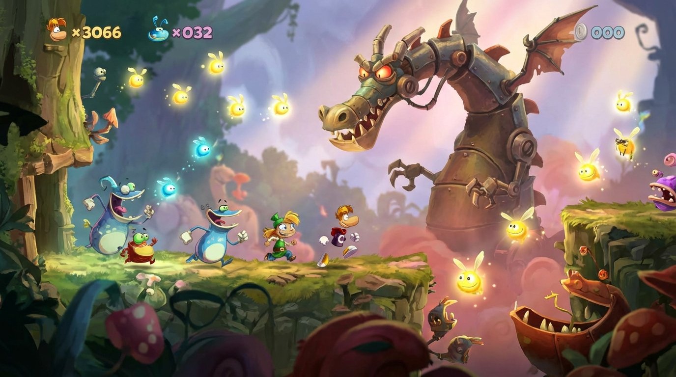 Rayman Legends game screenshot