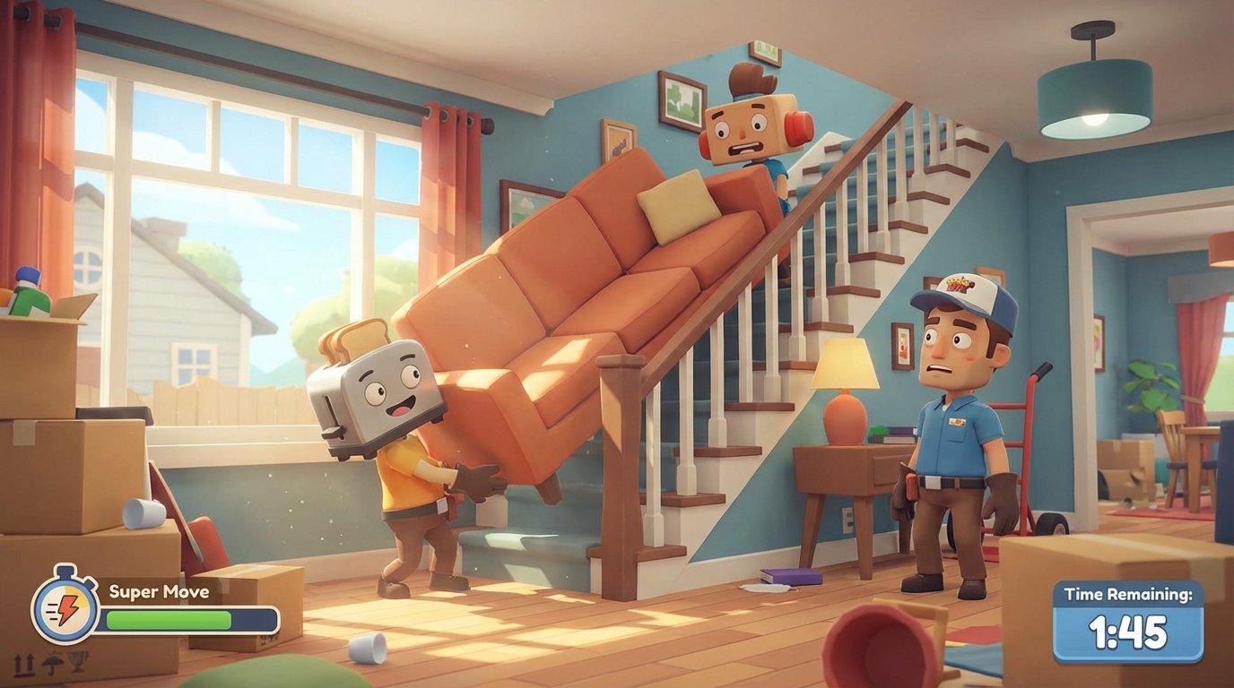 Moving Out game screenshot