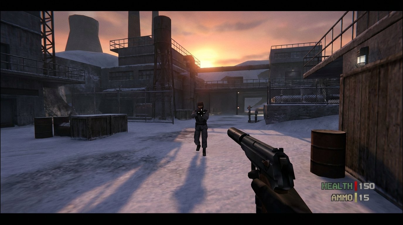 GoldenEye 007 game screenshot