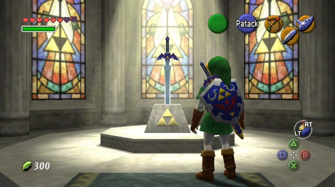 The Legend of Zelda: Ocarina of Time game screenshot