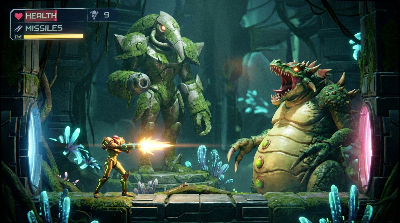 Metroid game screenshot