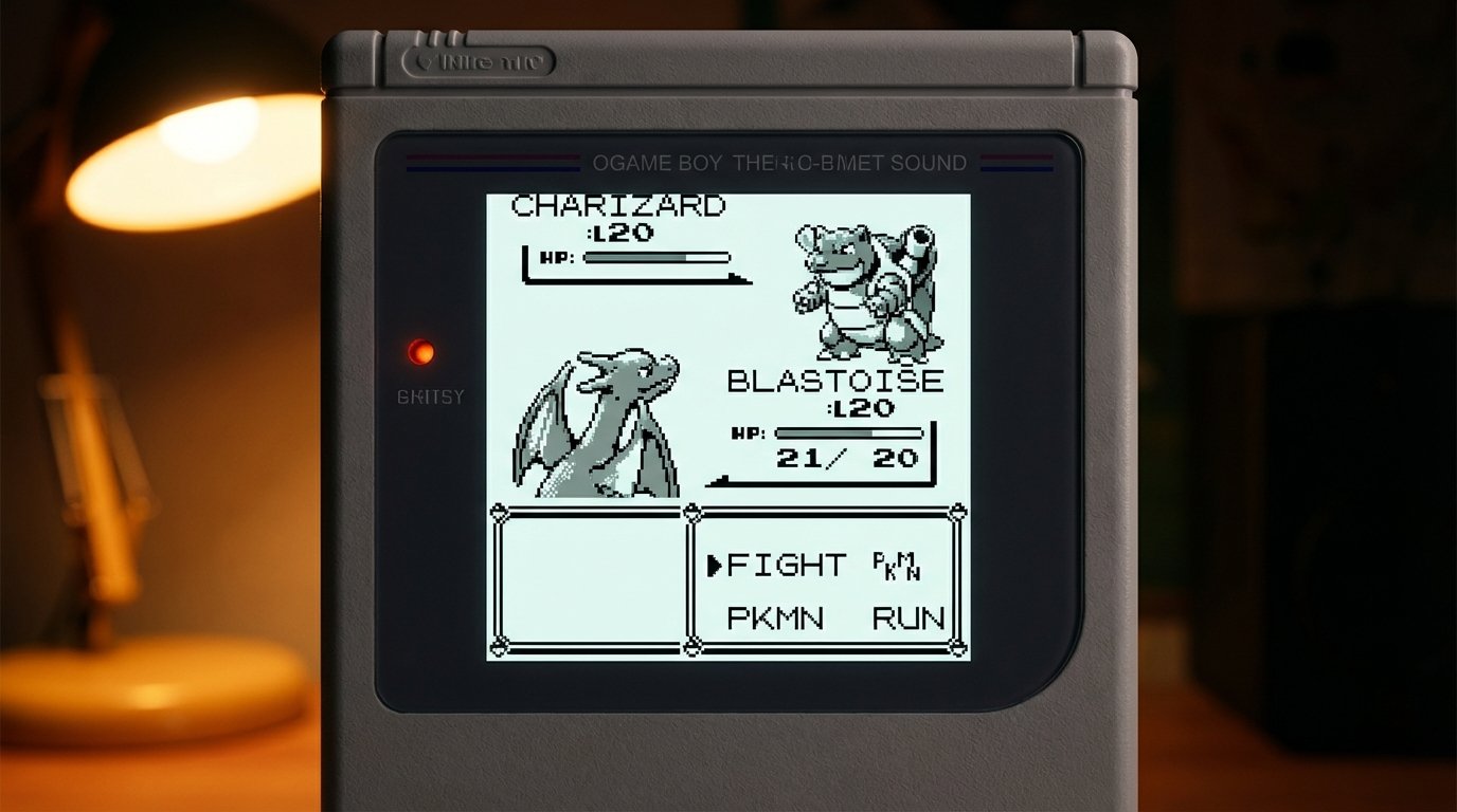Pokémon Red and Blue game screenshot