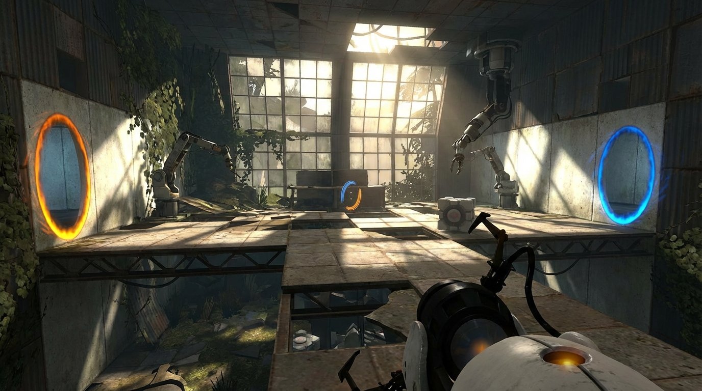 Portal 2 game screenshot