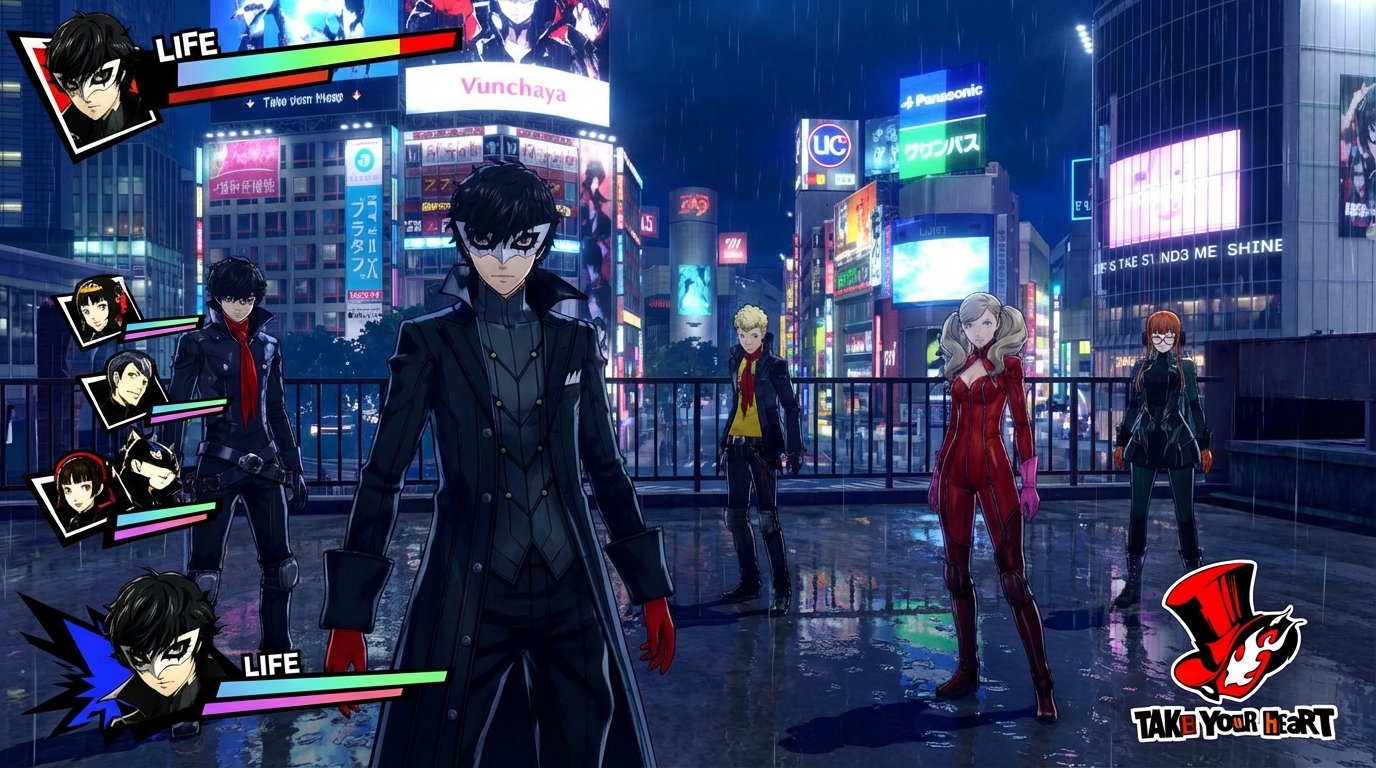 Persona 5 game screenshot