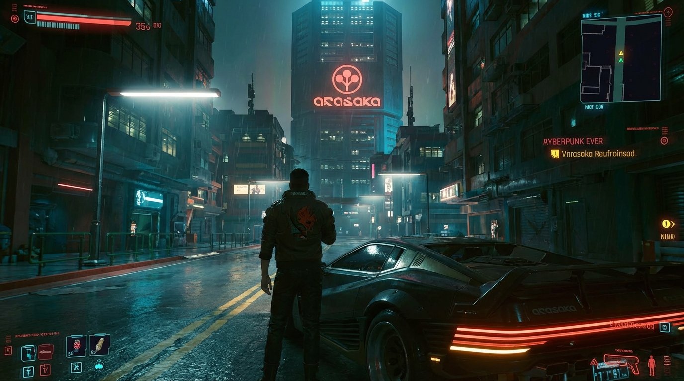 Cyberpunk 2077 game screenshot
