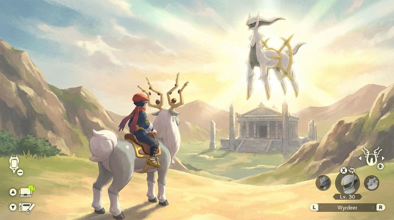 Pokémon Legends: Arceus game screenshot