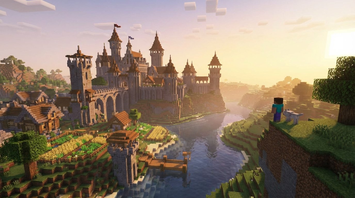Minecraft game screenshot
