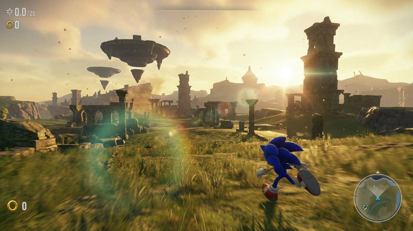 Sonic Frontiers game screenshot