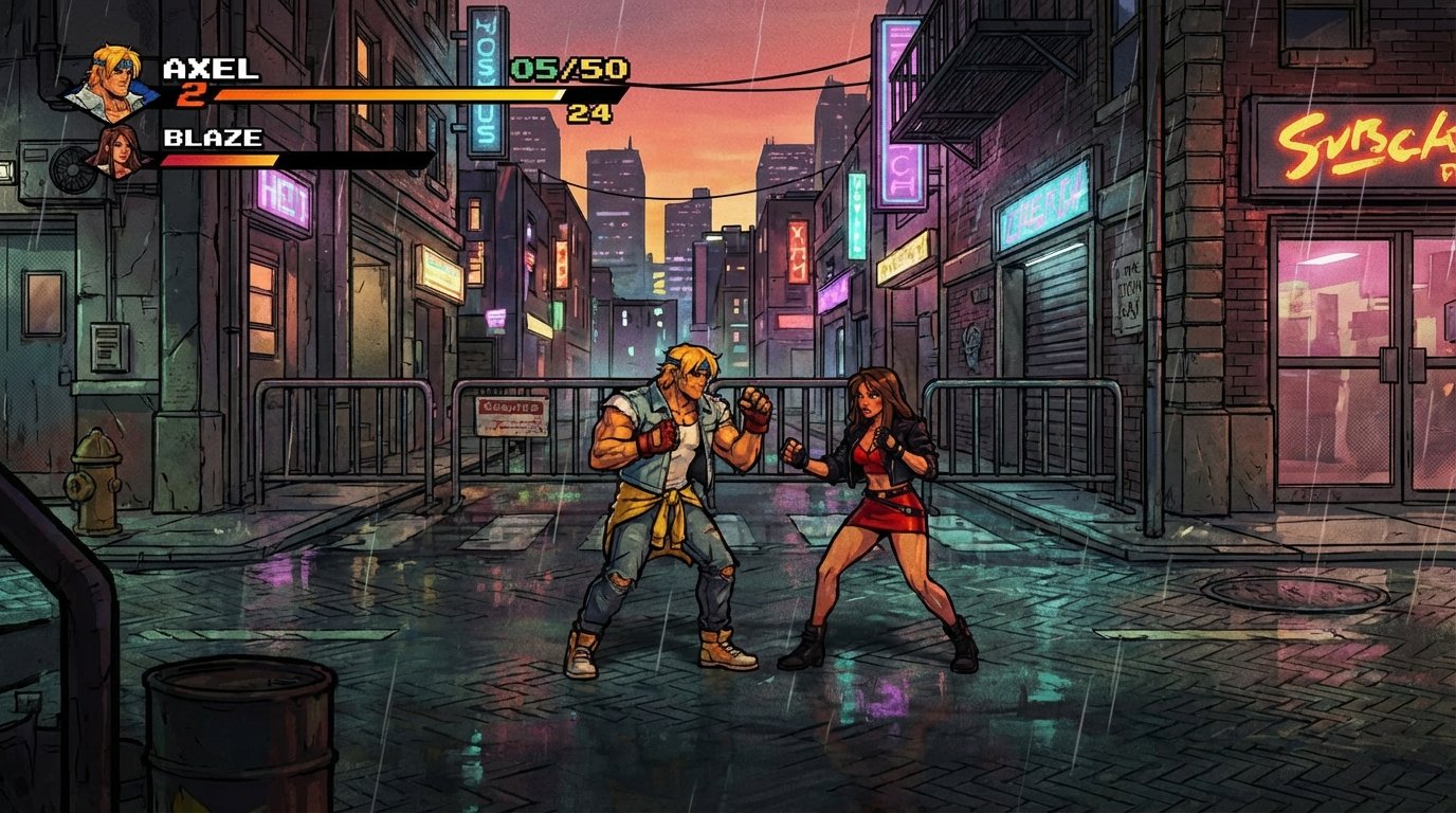 Streets of Rage 4 game screenshot