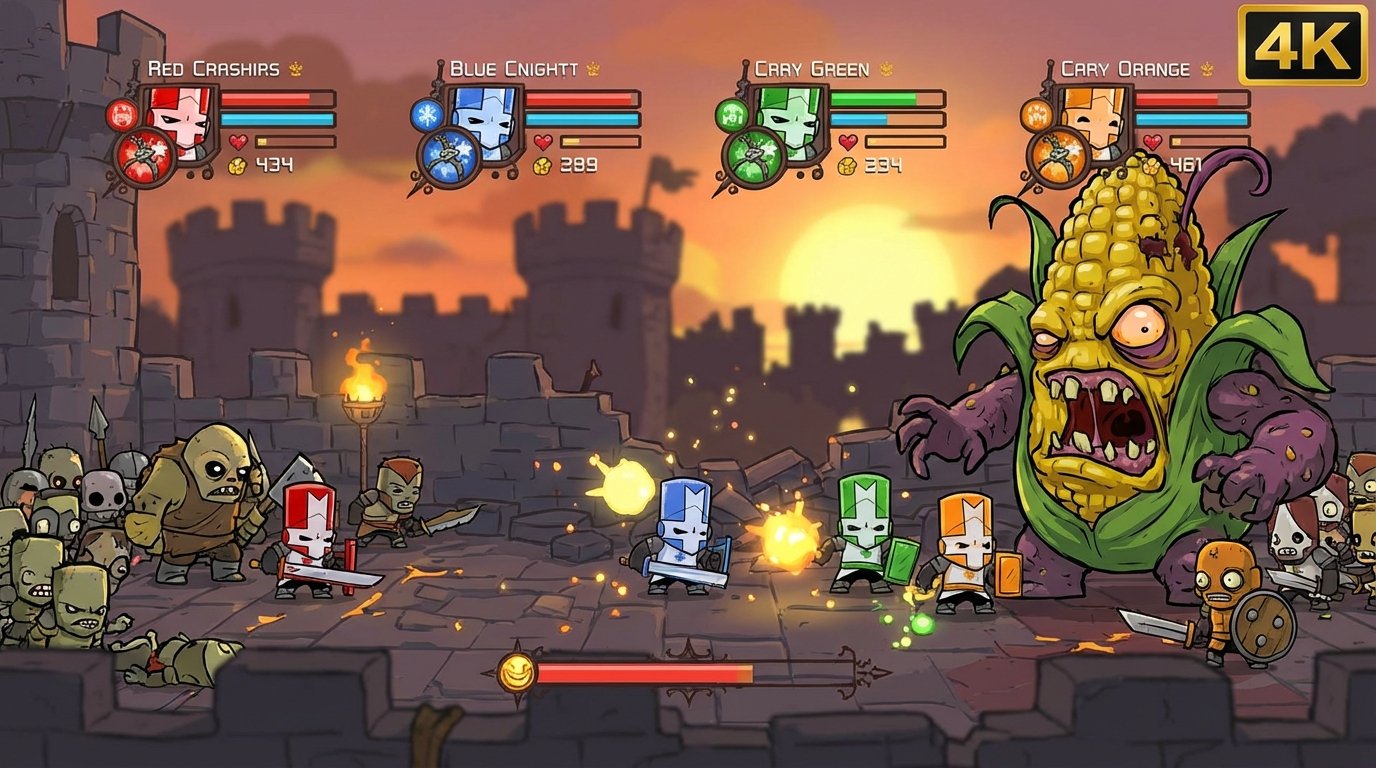 Castle Crashers game screenshot