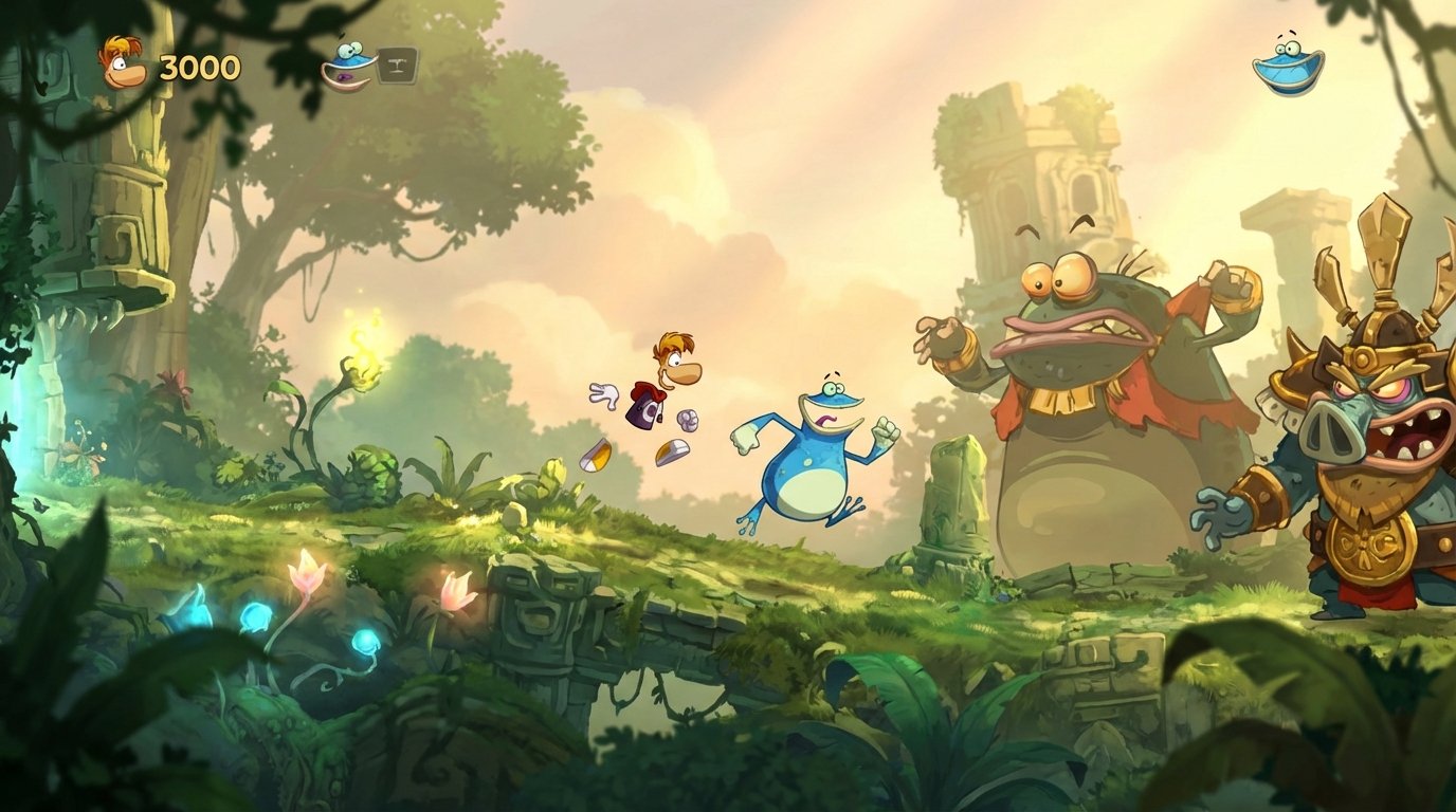 Rayman Legends game screenshot