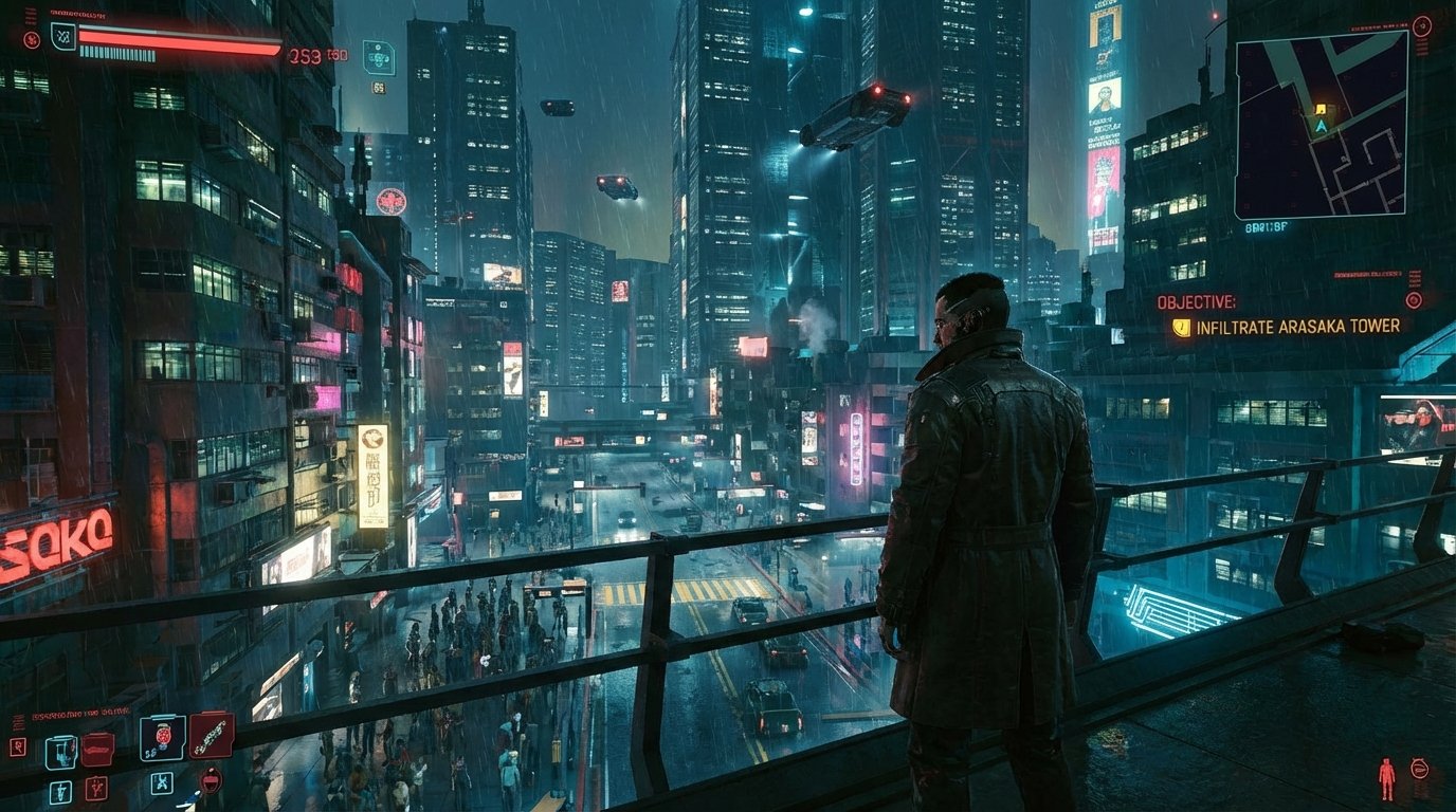Cyberpunk 2077 game screenshot
