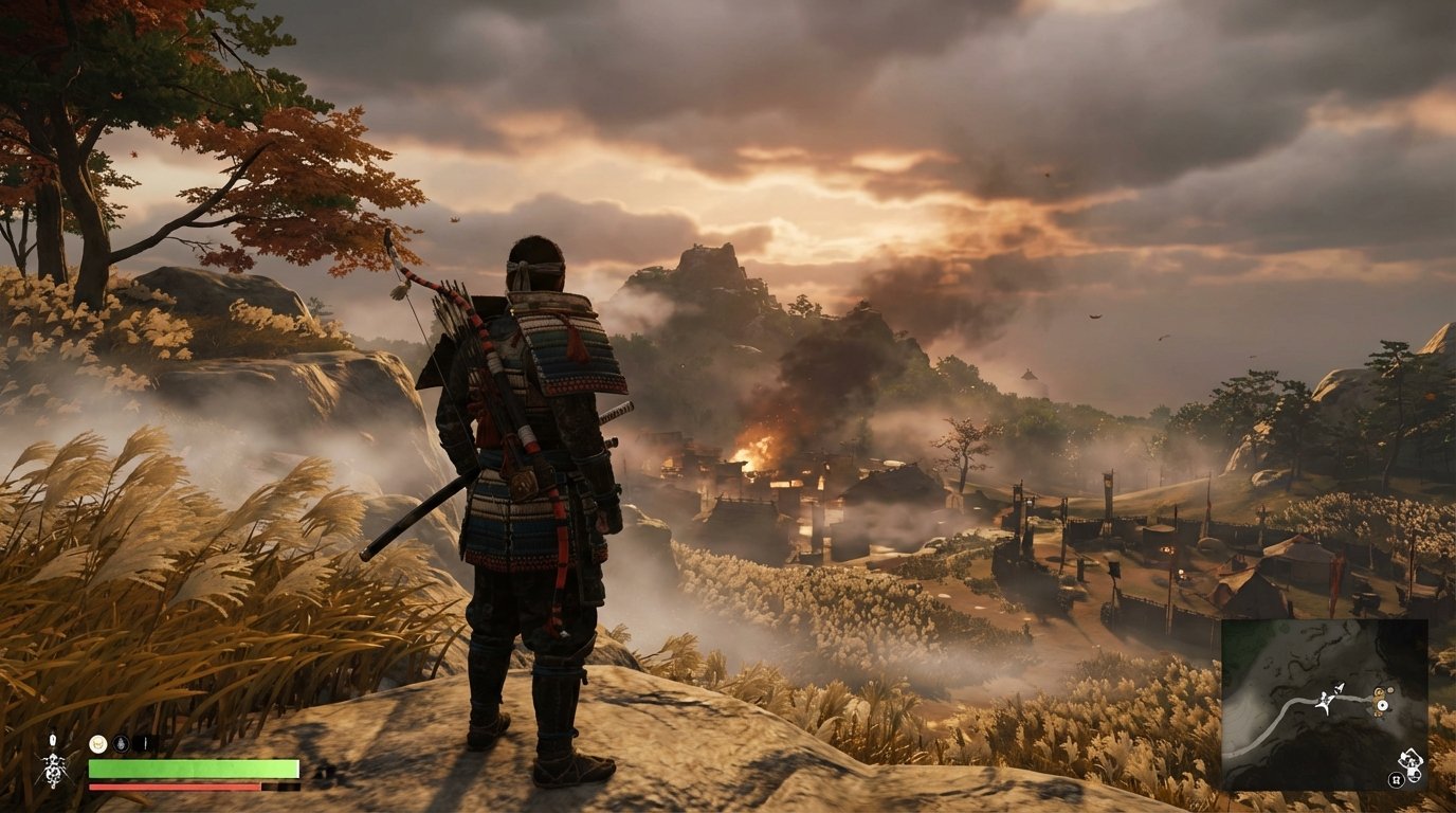 Ghost of Tsushima game screenshot