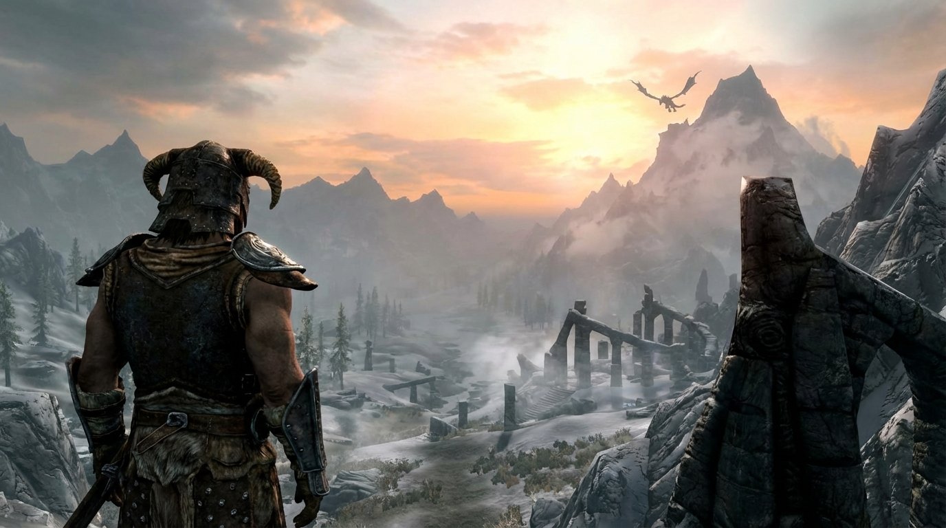 The Elder Scrolls V: Skyrim game screenshot