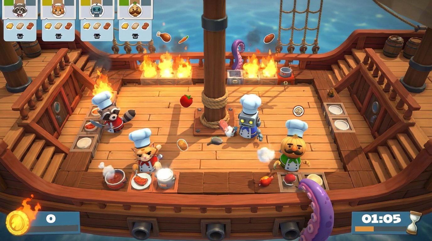 Overcooked! All You Can Eat game screenshot