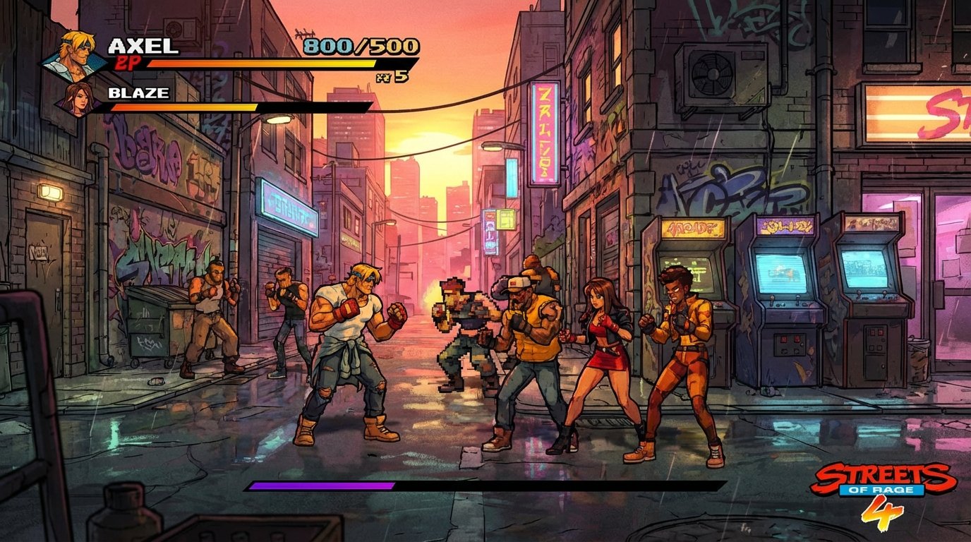 Streets of Rage 4 game screenshot