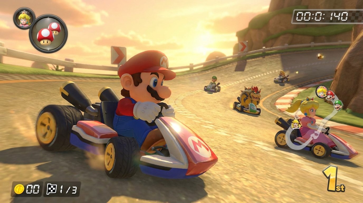Mario Kart 8 Deluxe game screenshot