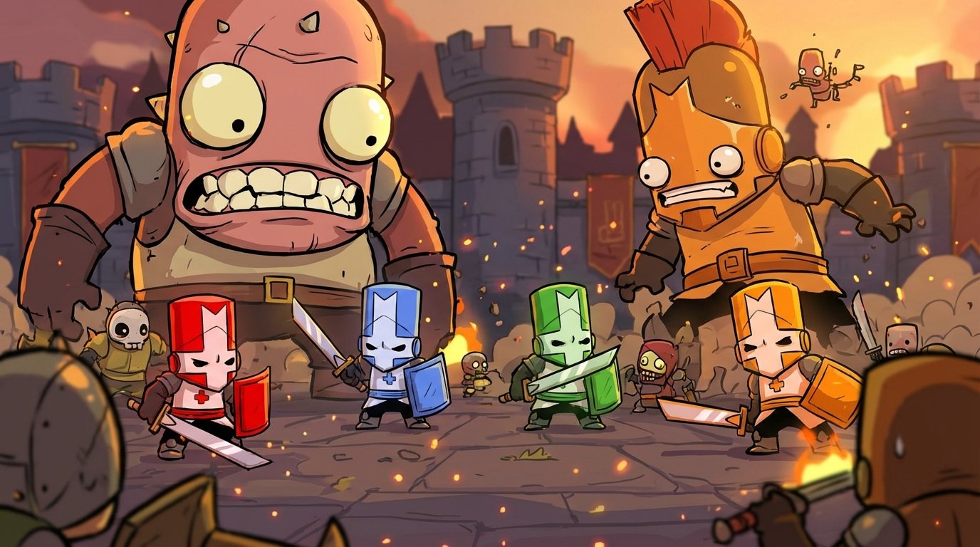 Castle Crashers game screenshot