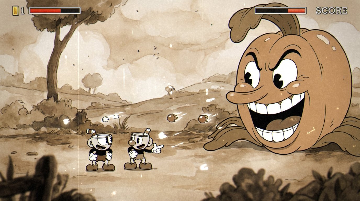 Cuphead game screenshot